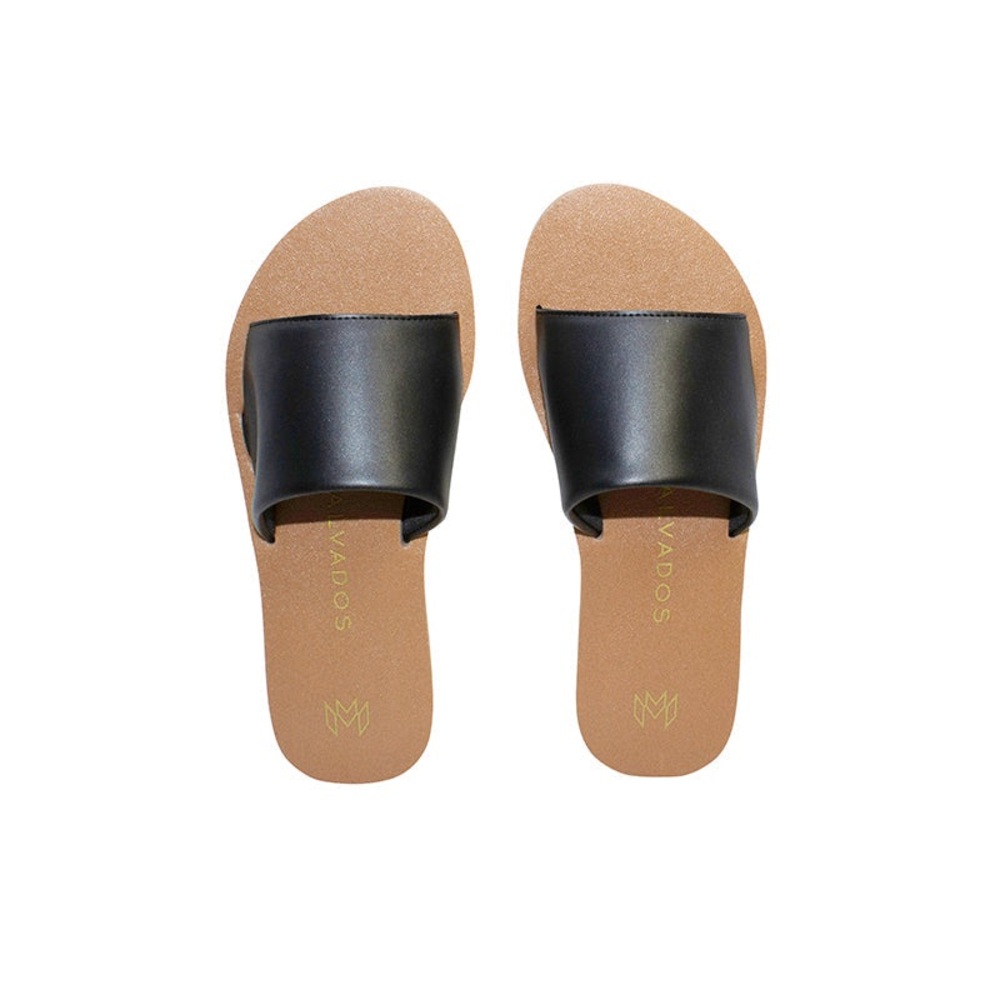 Malvados Icon Ellie Slide Sandal Blackout / Noir